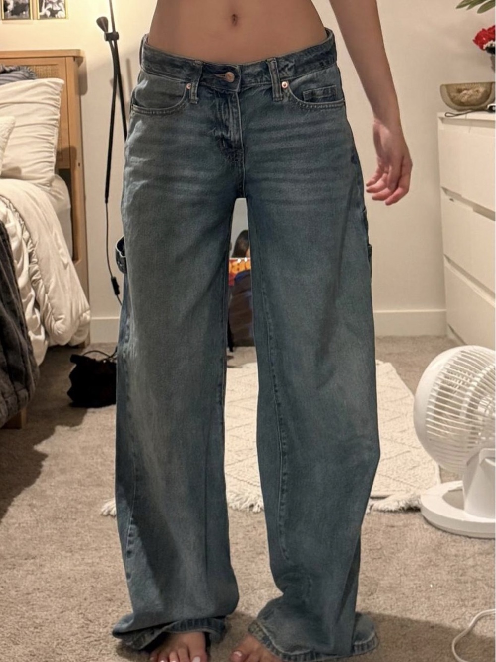Wild fable low rise baggy jean